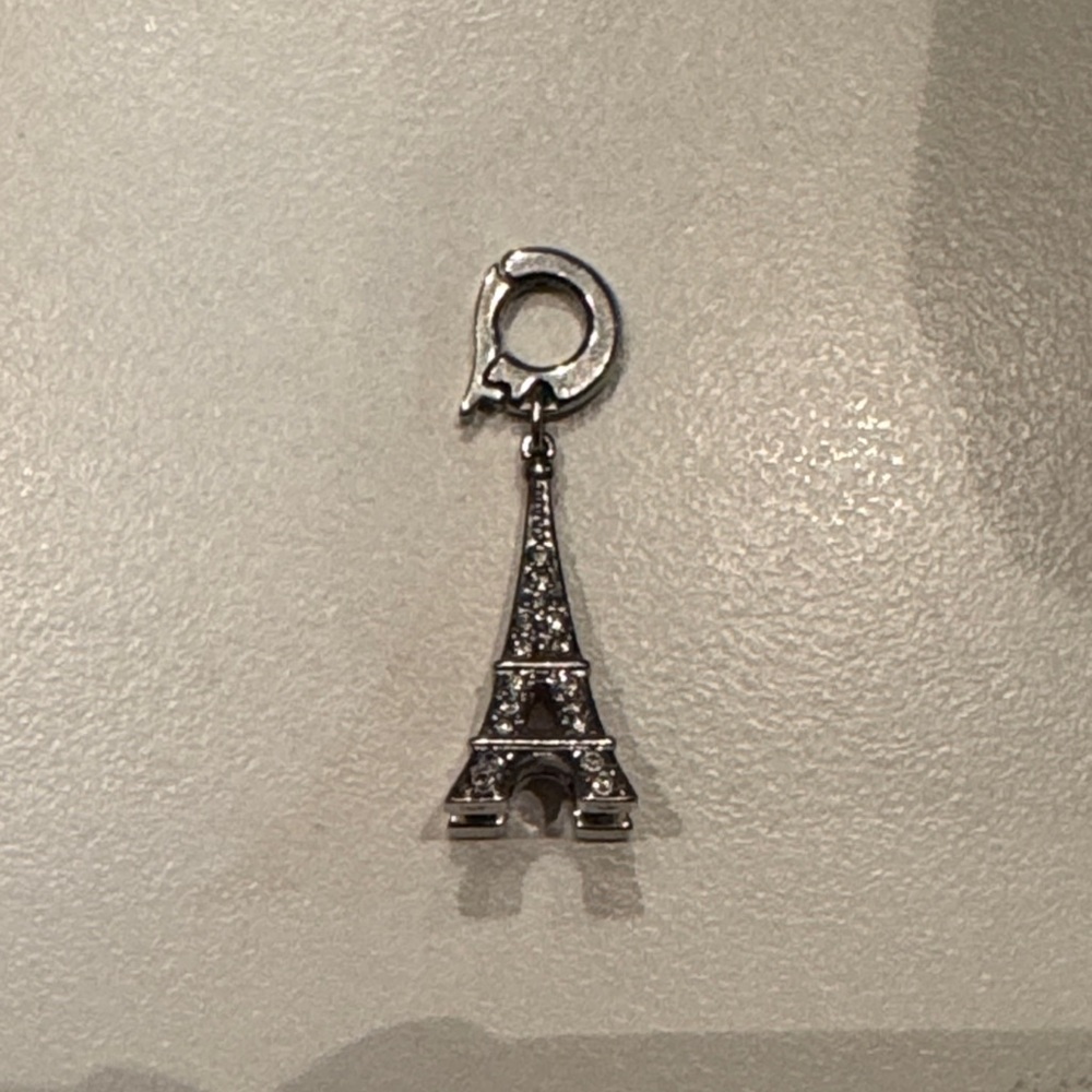 Swarovski Silver Eiffel Tower Charm